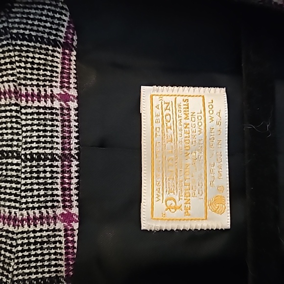 Pendleton 100% virgin wool blazer w/ lightweight shoulderpads - Picture 2 of 6